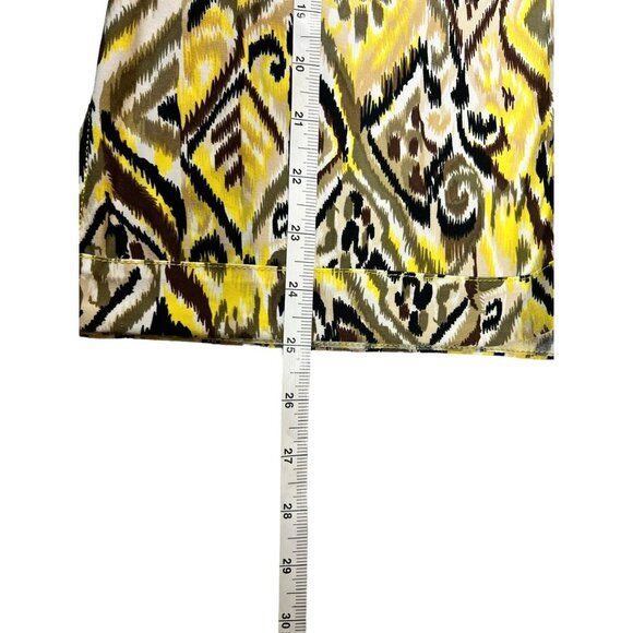 Rafaella Women's Yellow & Black Casual Blouse - Picture 6 of 7